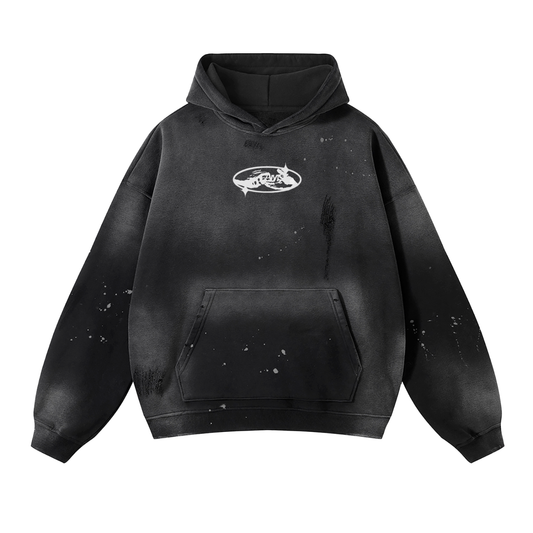 Wash Speckle Hoodie